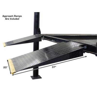 Atlas 8000 lb Portable Four Post Car Storage Lift