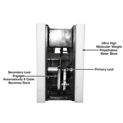 Atlas 8000 lb Extra Tall Four Post Car Lift Diamond Plate Runways