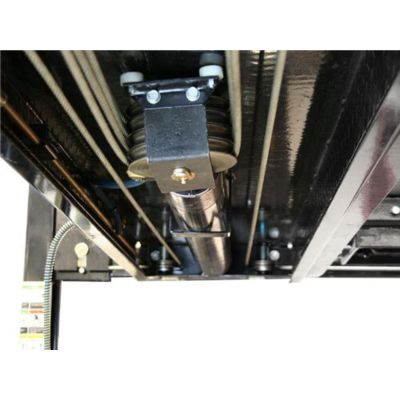 Atlas 8000 lb Extra Tall Four Post Car Lift Diamond Plate Runways