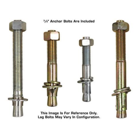 Atlas 9KBPX 9000 lb Baseplate Two Post Car Lift Low Ceiling 9ft 6in