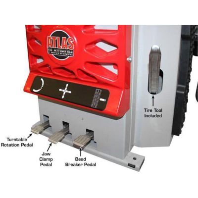 Atlas Platinum PTC300 Italian Rim Clamp Tire Changer Assist Arm 110V