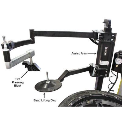 Atlas Platinum PTC300 Italian Rim Clamp Tire Changer Assist Arm 110V