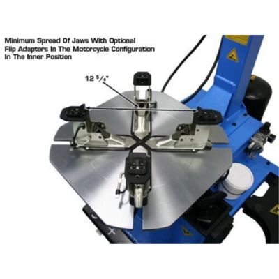 Atlas TC229 Swing Arm Rim Clamp Tire Changer with Bead Blaster 39in