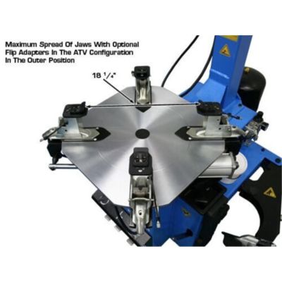 Atlas TC229 Swing Arm Rim Clamp Tire Changer with Bead Blaster 39in