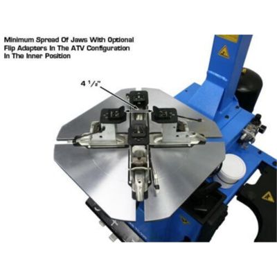 Atlas TC229 Swing Arm Rim Clamp Tire Changer with Bead Blaster 39in