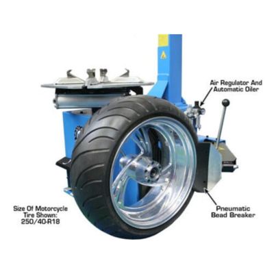 Atlas TC229 Swing Arm Rim Clamp Tire Changer with Bead Blaster 39in