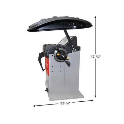 Atlas Platinum PWB50 2D Auto Data Entry Wheel Balancer 165 lb 110V
