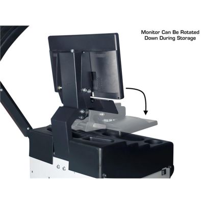 Atlas Platinum PWB90XL 3D Video Wheel Balancer Laser Line 165 lb