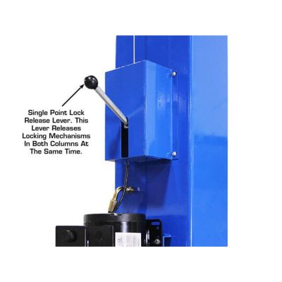 Atlas PRO 9D 9000 lb Overhead Two Post Car Lift Symmetric Asymmetric