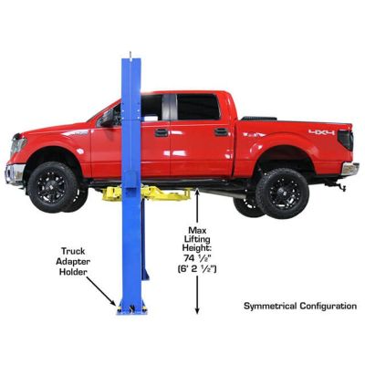 Atlas PRO 9D 9000 lb Overhead Two Post Car Lift Symmetric Asymmetric