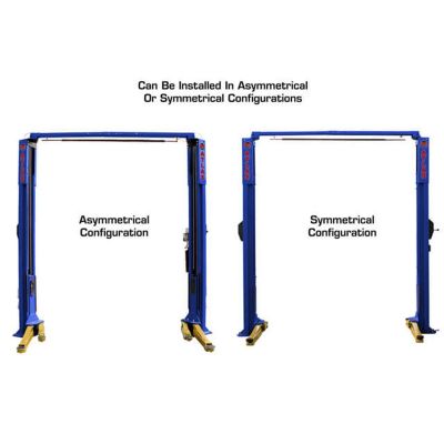 Atlas Platinum PVL10 10000 lb ALI Certified Two Post Car Lift 220V