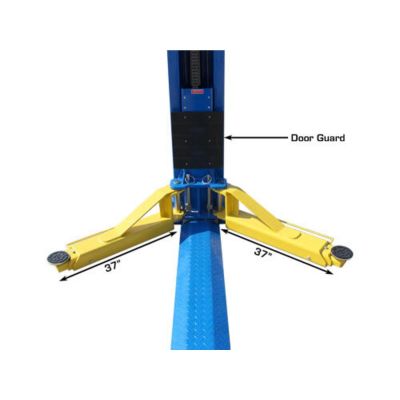 Atlas BP12000X 12000 lb Heavy Duty Baseplate Two Post Lift Low Ceiling