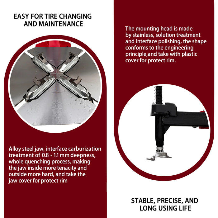Katool Professional Wheel Clamp Tire Changer 2HP