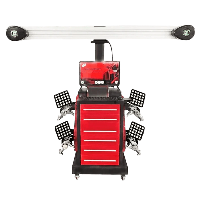 Katool AV651 Mobile 3D Wheel Alignment Machine 2 Post and Scissor Lift