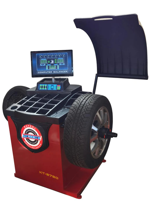 Katool KT B750 Precision Wheel Balancer 1g Accuracy 30in Rim Capacity