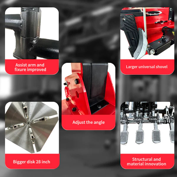 Katool KT T850 Tilt Arm Wheel Clamp Tire Changer 2HP 110V 47in