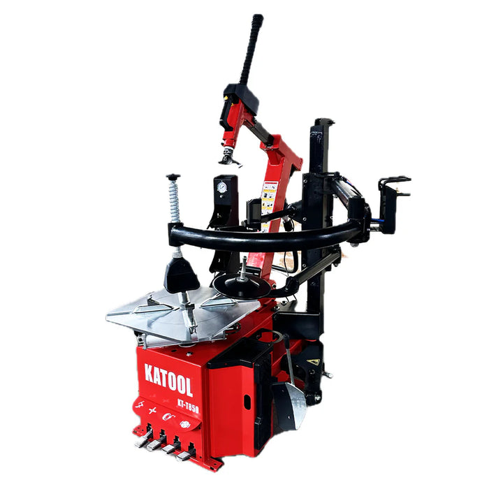 Katool KT T850 Tilt Arm Wheel Clamp Tire Changer 2HP 110V 47in