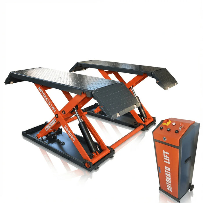 Katool KT X85 8000 lb Electric Mid Rise Scissor Lift 40in CE Certified