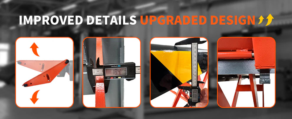 Katool KT X90E 8000 lb Electric Mid Rise Scissor Lift 47in CE Certified