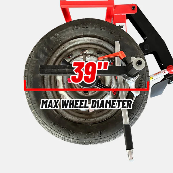 Katool KT 2002 Manual Portable Tire Changer Machine 12 to 22 Inch Rims