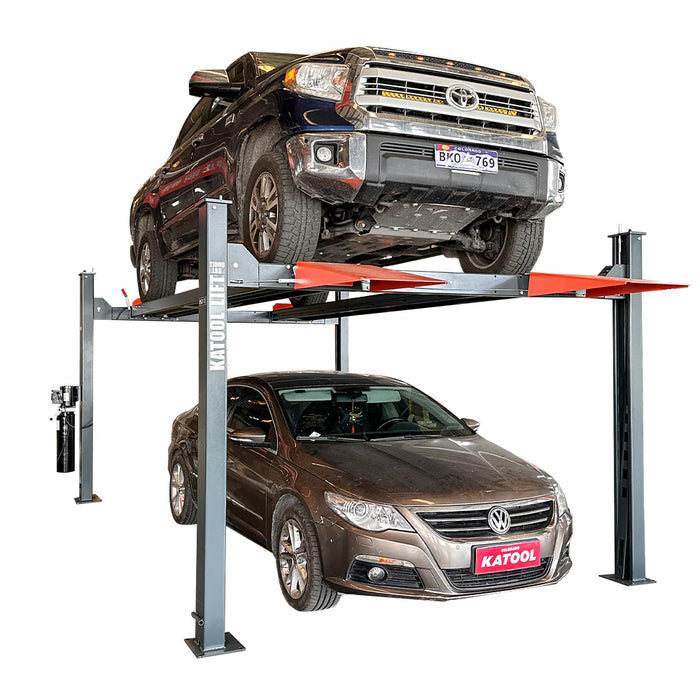 Katool 11000 lb Four Post Car Storage and Service Lift
