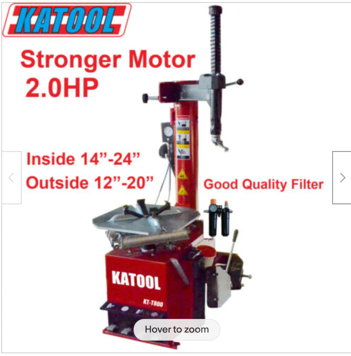 Katool Professional Wheel Clamp Tire Changer 12 to 24 Inch