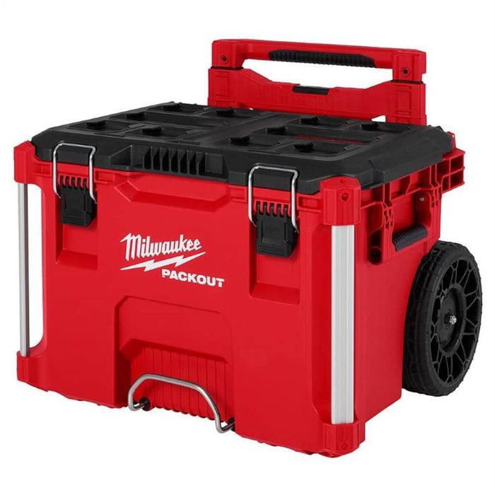 Milwaukee PACKOUT 22 Inch Rolling Tool Box 250 lb IP65 Modular Storage