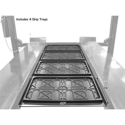 Atlas Garage PRO9000 9000 lb Extra Wide Four Post Lift Diesel Dually