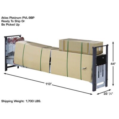 Atlas Platinum PVL9BP 9000 lb ALI Certified Baseplate Two Post Car Lift