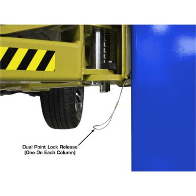 Atlas Platinum PVL9BP 9000 lb ALI Certified Baseplate Two Post Car Lift