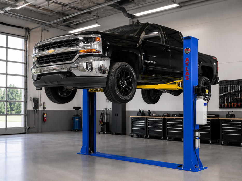 Atlas Platinum PVL9BP 9000 lb ALI Certified Baseplate Two Post Car Lift